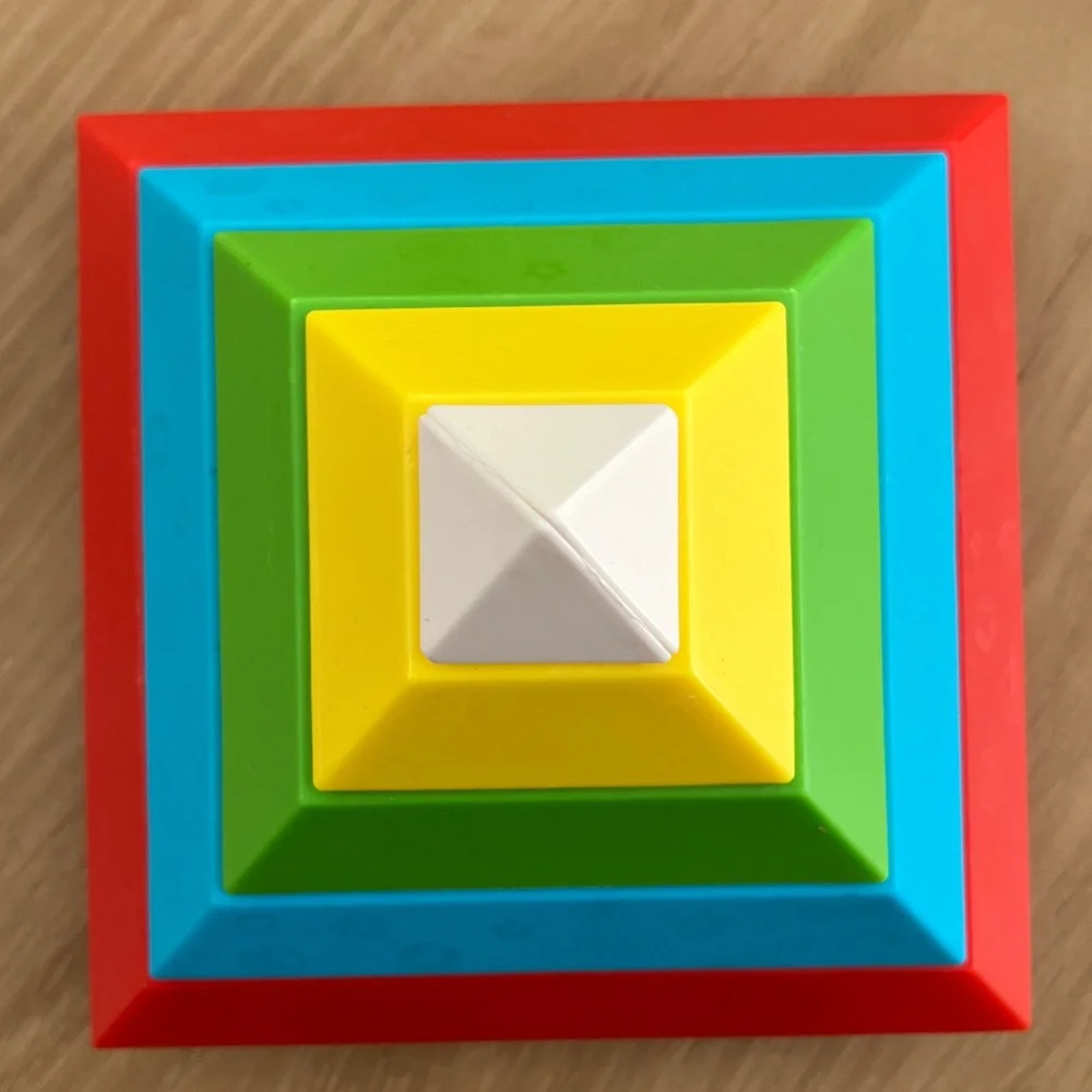 Stacking Pyramid Pieces